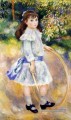fille avec un cerceau Pierre Auguste Renoir